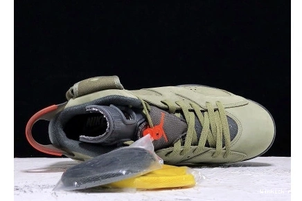 - JORDAN TRAVIS SCOTT AIR MEDIUM OLIVE 6 0712